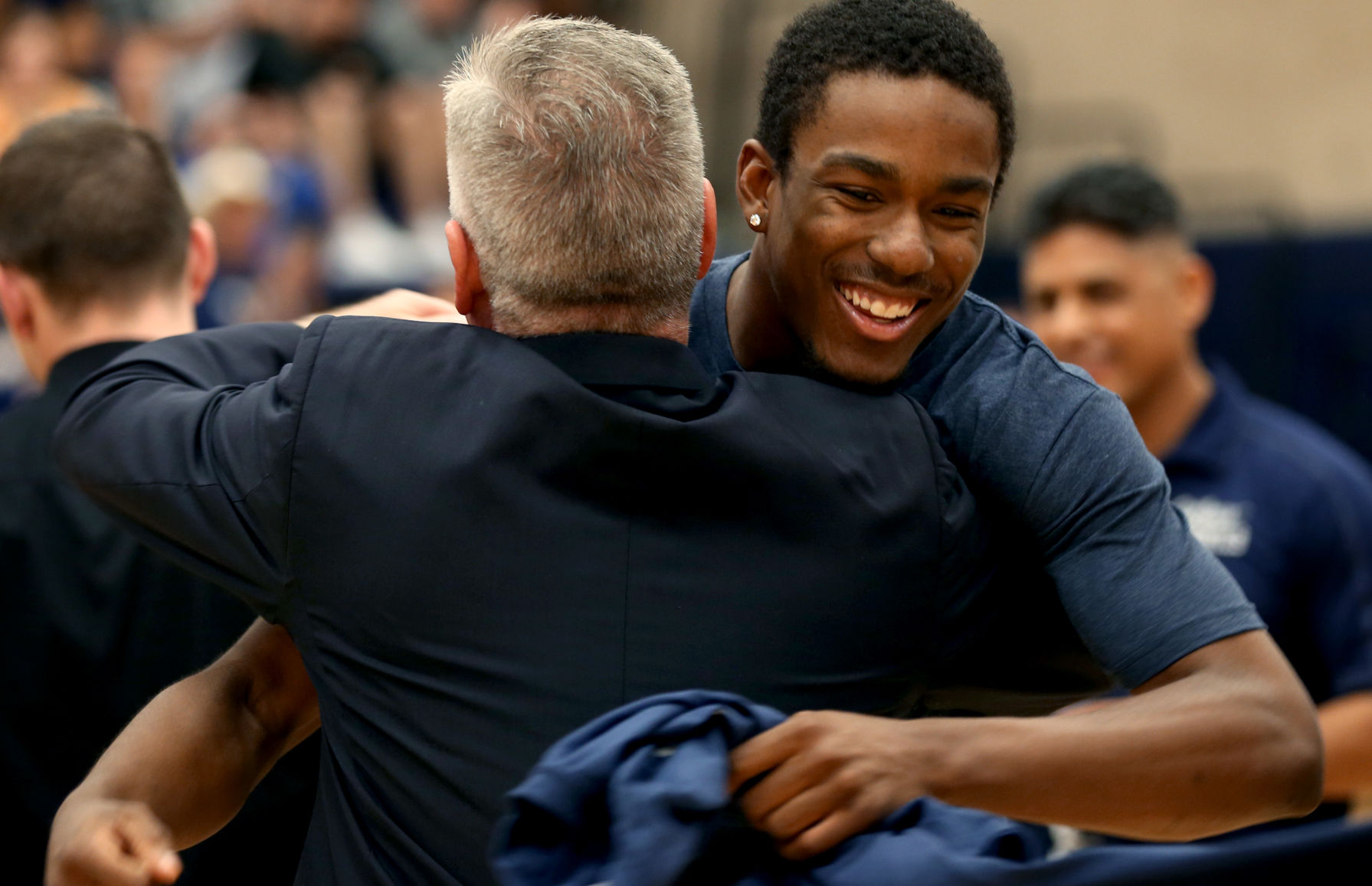 PCC basketball rally